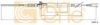 COFLE 1402.4 Clutch Cable